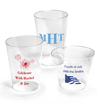 Personalized Clear Plastic Cups for All Occasions